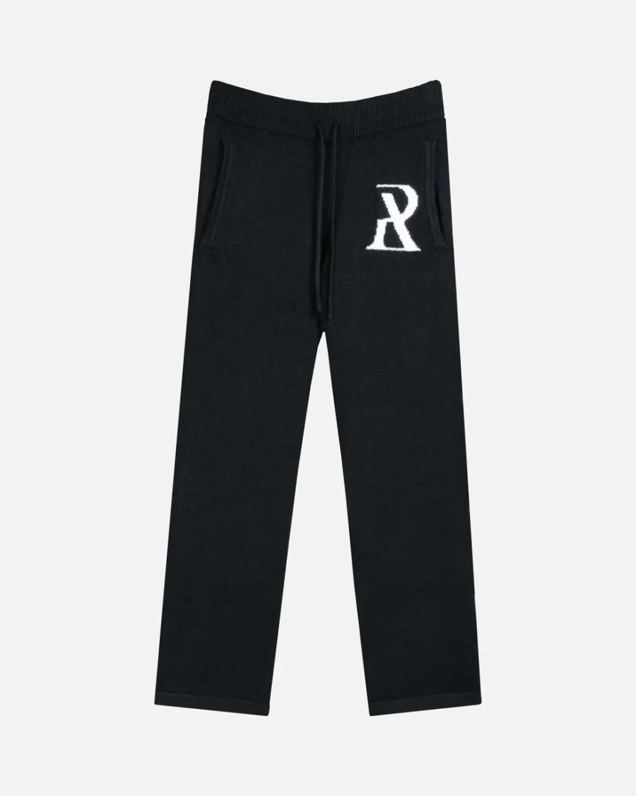 REALISM RADIANT KNIT PANTS BLACKs