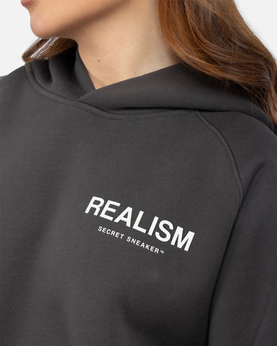 SSS REALISM BACK LOGO ASPHALT HOODIE - Image 7