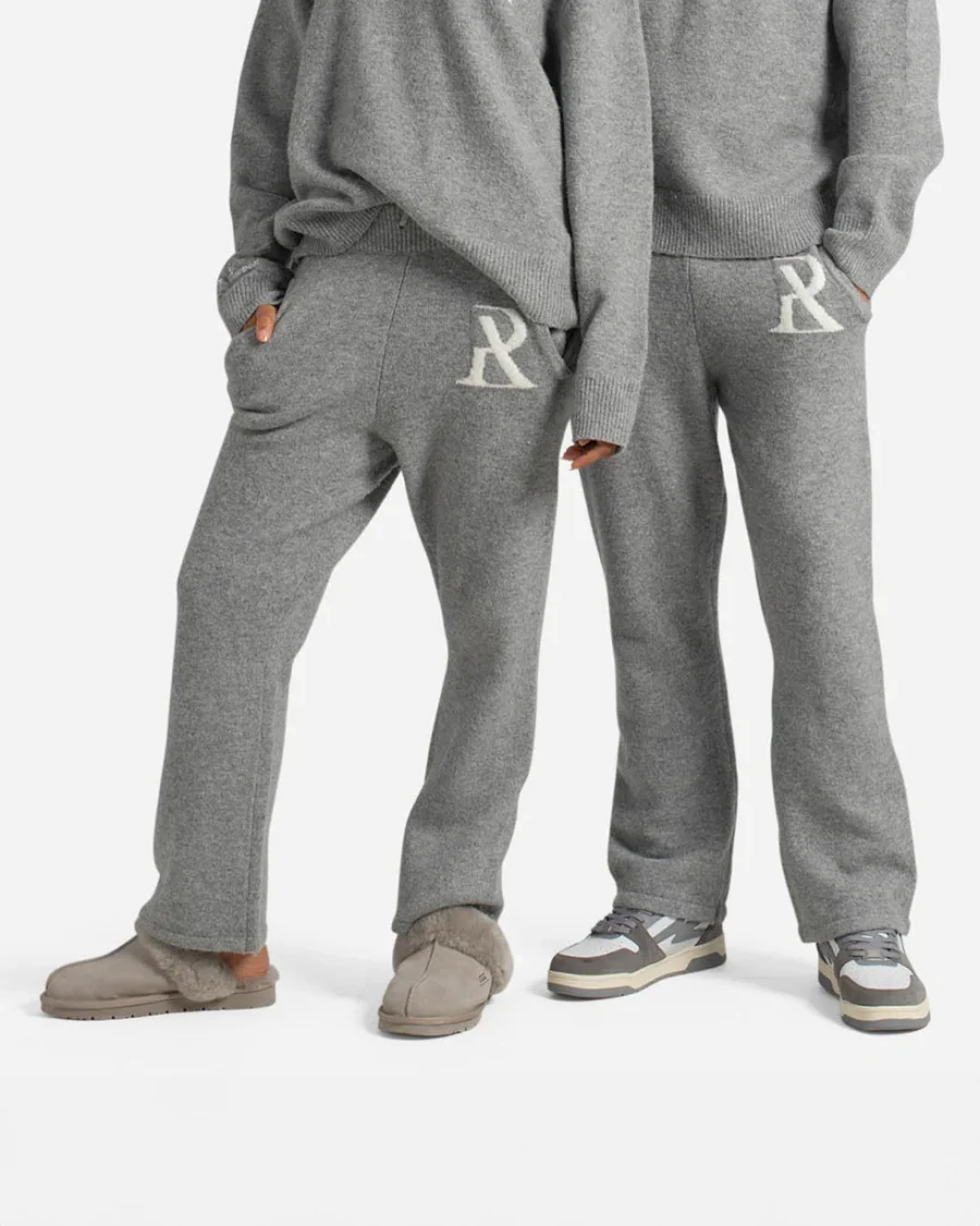 REALISM RADIANT KNIT PANTS GREY MARLEs - Image 2