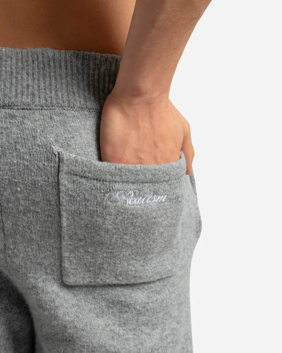 REALISM RADIANT KNIT PANTS GREY MARLEs - Image 4
