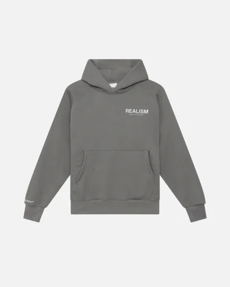 SSS REALISM HEAVEN LOGO COOL GREY HOODIEs