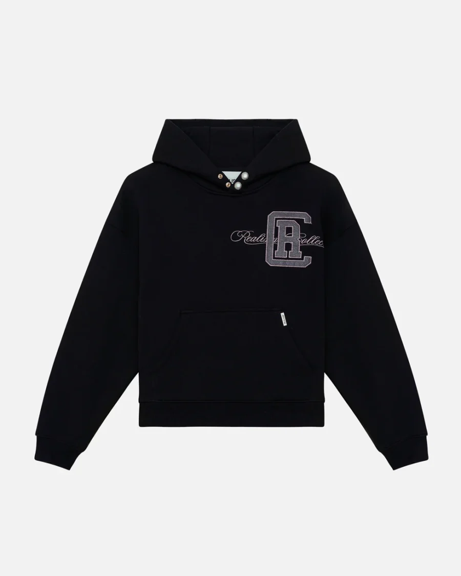 SSS REALISM GRANDSTAND BLACK HOODIEs