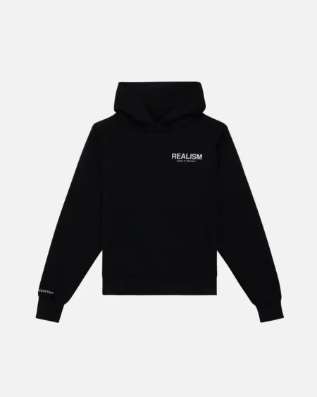 SSS REALISM HEAVEN LOGO BLACK HOODIE