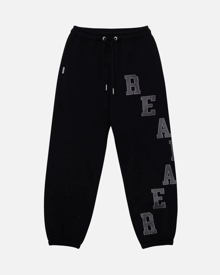REALISM GRANDSTAND SWEATPANTS BLACKs