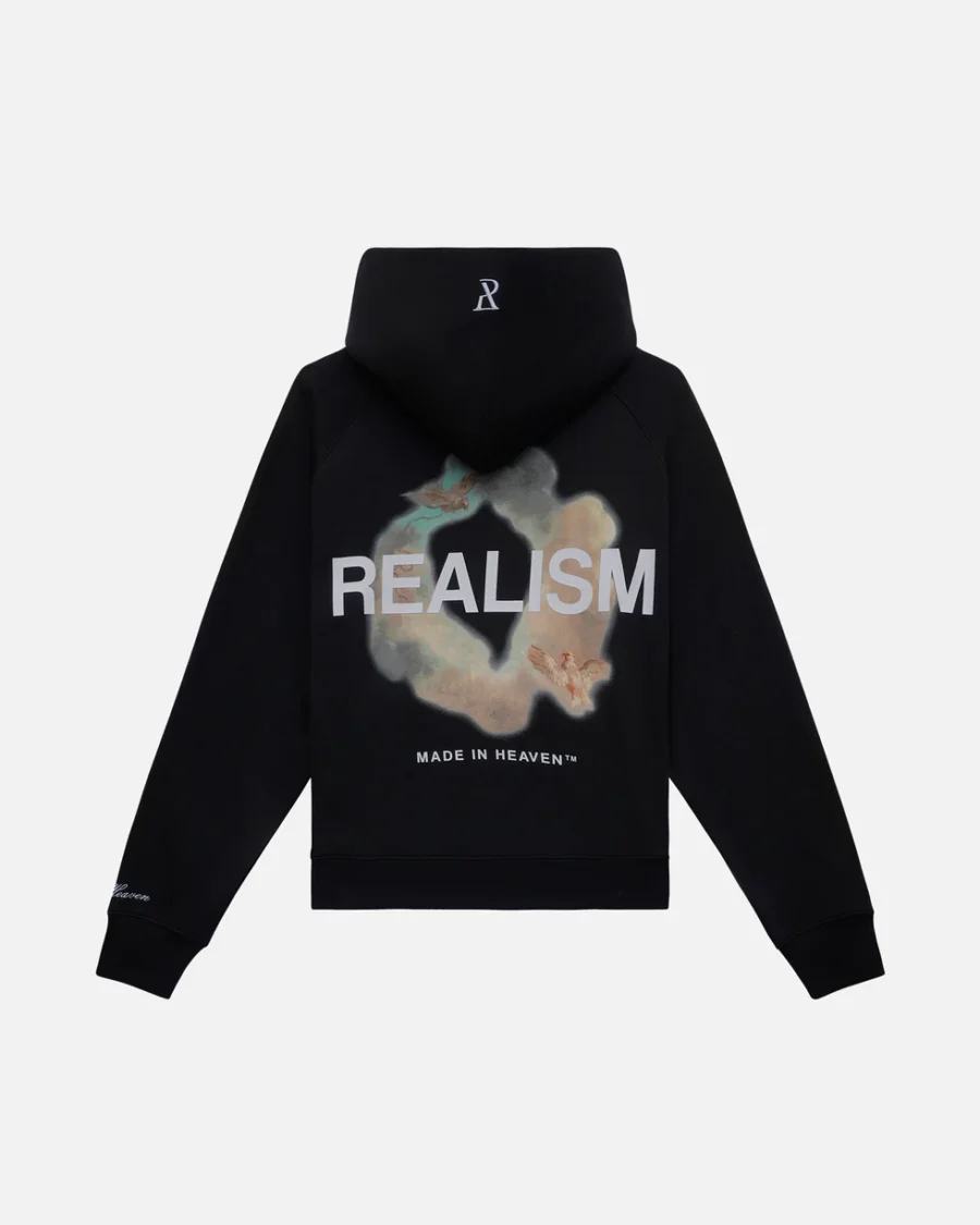 SSS REALISM HALO ZIP BLACK HOODIEs - Image 2