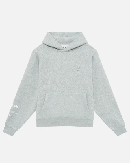 SSS REALISM RADIANT GREY MARLE HOODIEs