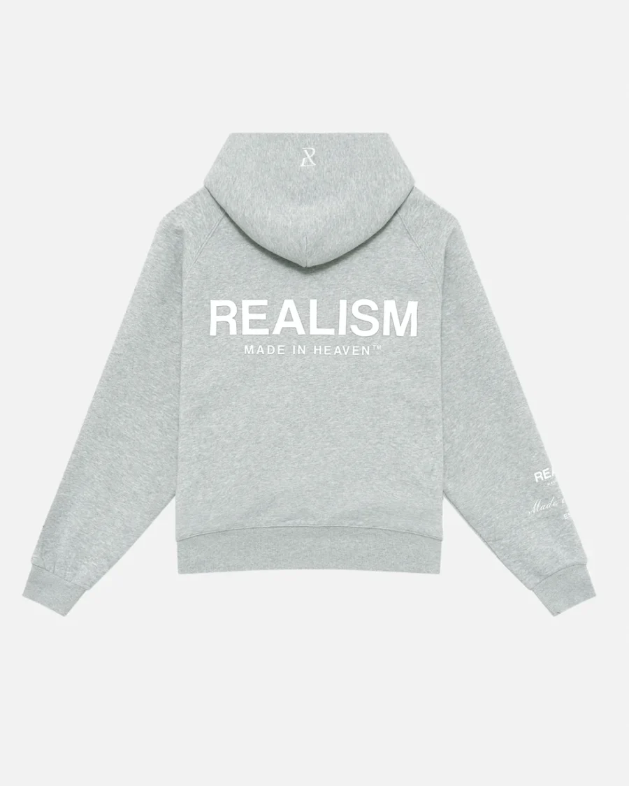 SSS REALISM RADIANT GREY MARLE HOODIEs - Image 2