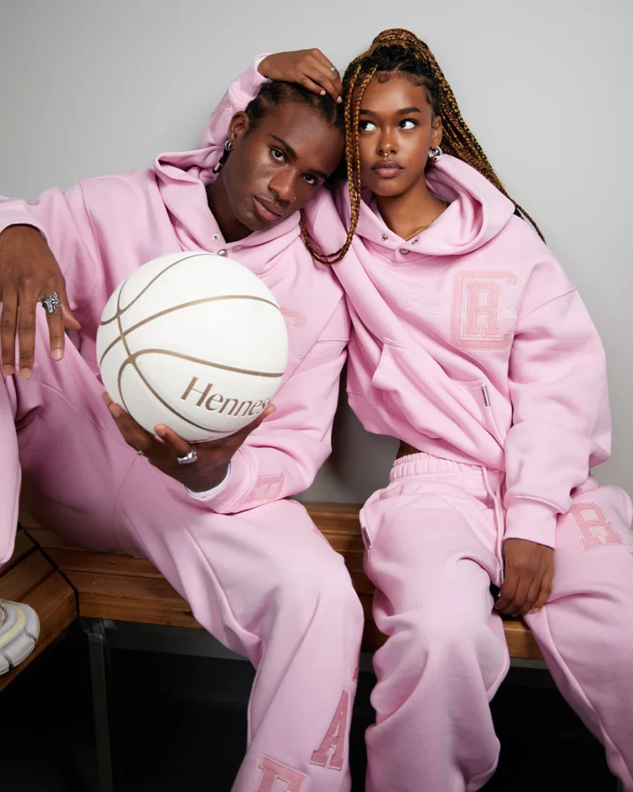 SSS REALISM GRANDSTAND BABY PINK HOODIEs - Image 3