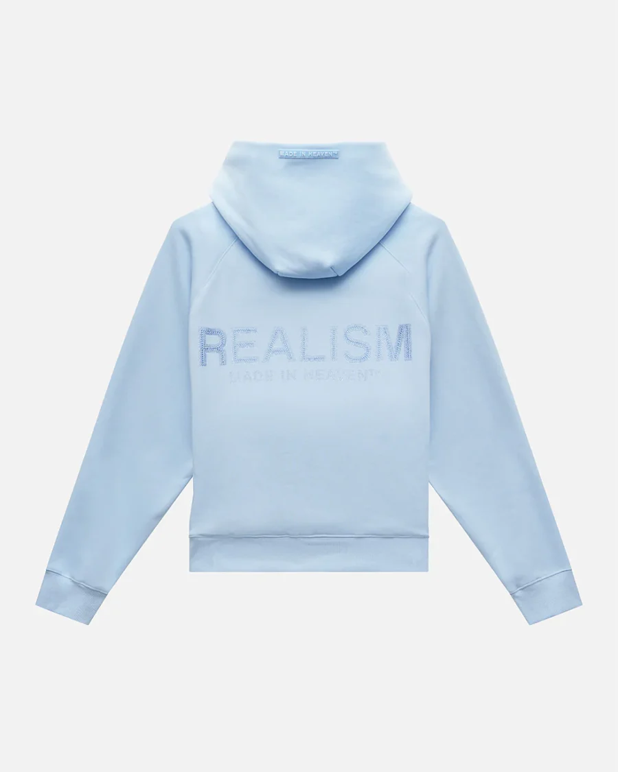 SSS REALISM GLIMMER LOGO BLUE HOODIE POWDERs - Image 2