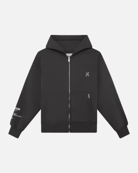 SSS REALISM RADIANT ZIP ASPHALT HOODIEs
