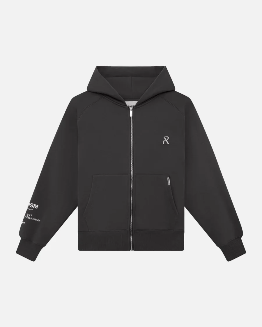 SSS REALISM RADIANT ZIP ASPHALT HOODIEs