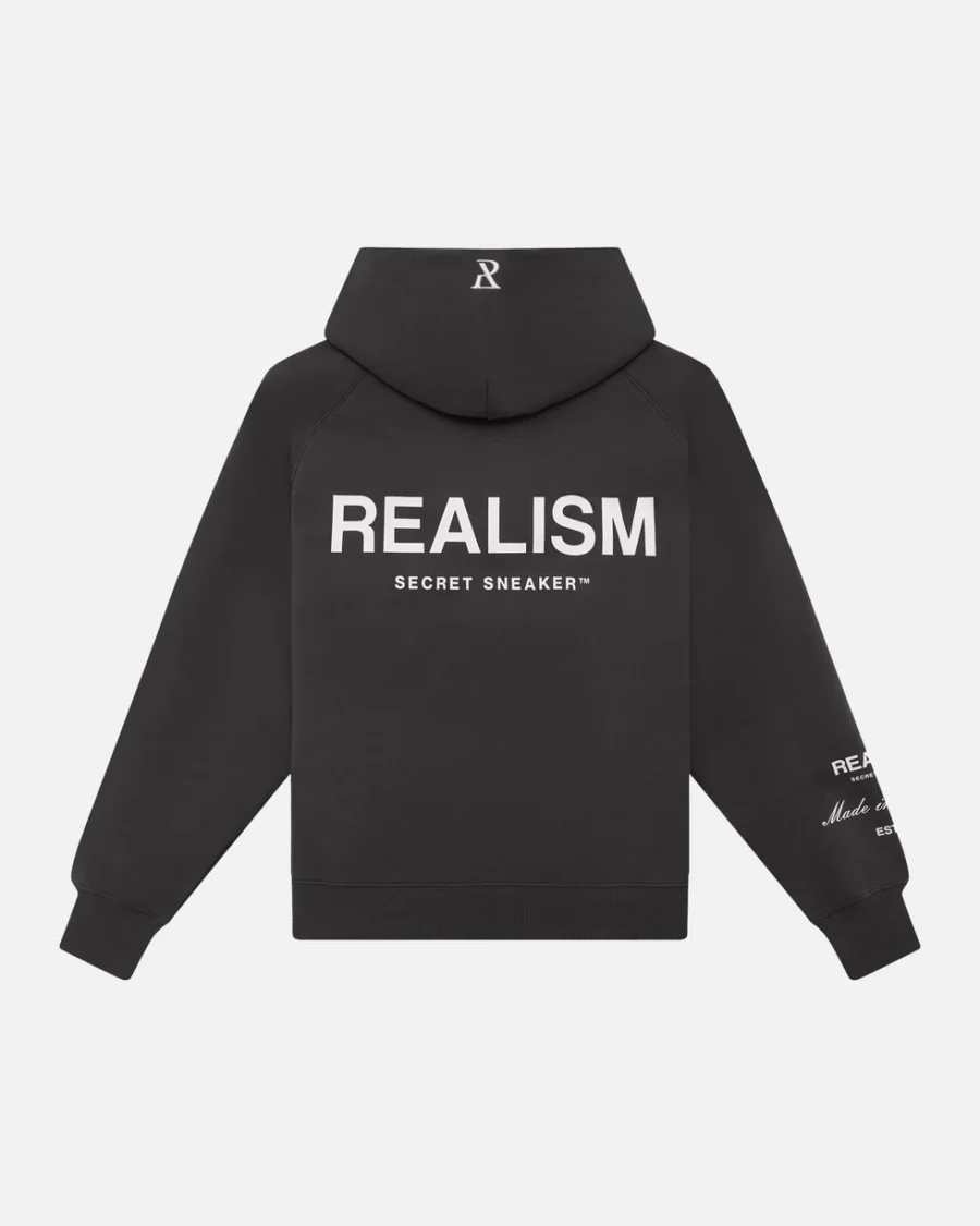 SSS REALISM RADIANT ZIP ASPHALT HOODIEs - Image 2