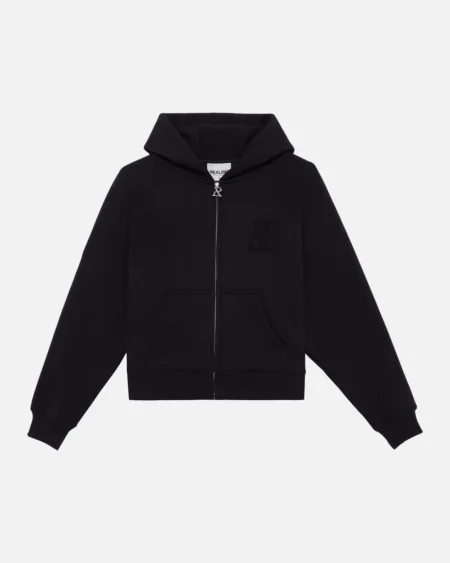 SSS REALISM LEGACY ZIP BLACK HOODIE