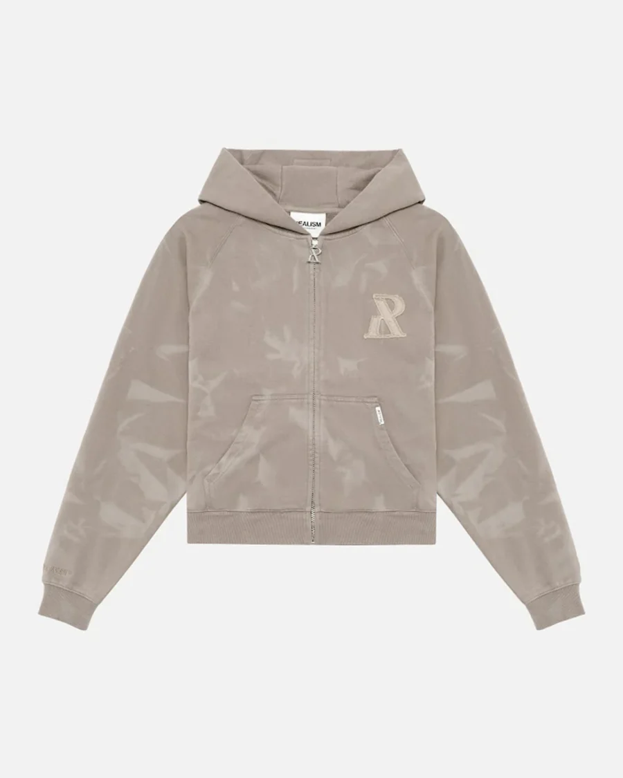 SSS REALISM LEGACY ZIP HOODIE STONE WASHEDs