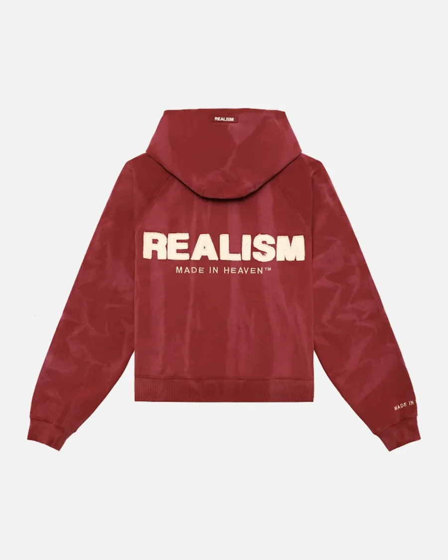 SSS REALISM LEGACY CARMINE HOODIE WASHEDs - Image 2