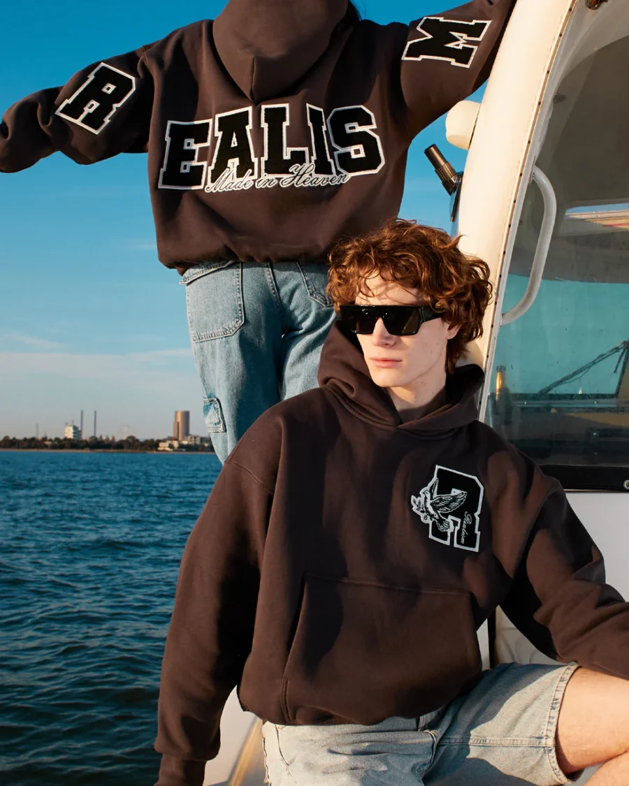 SSS REALISM COLLEGE TEAM ASPHALT HOODIEs - Image 3