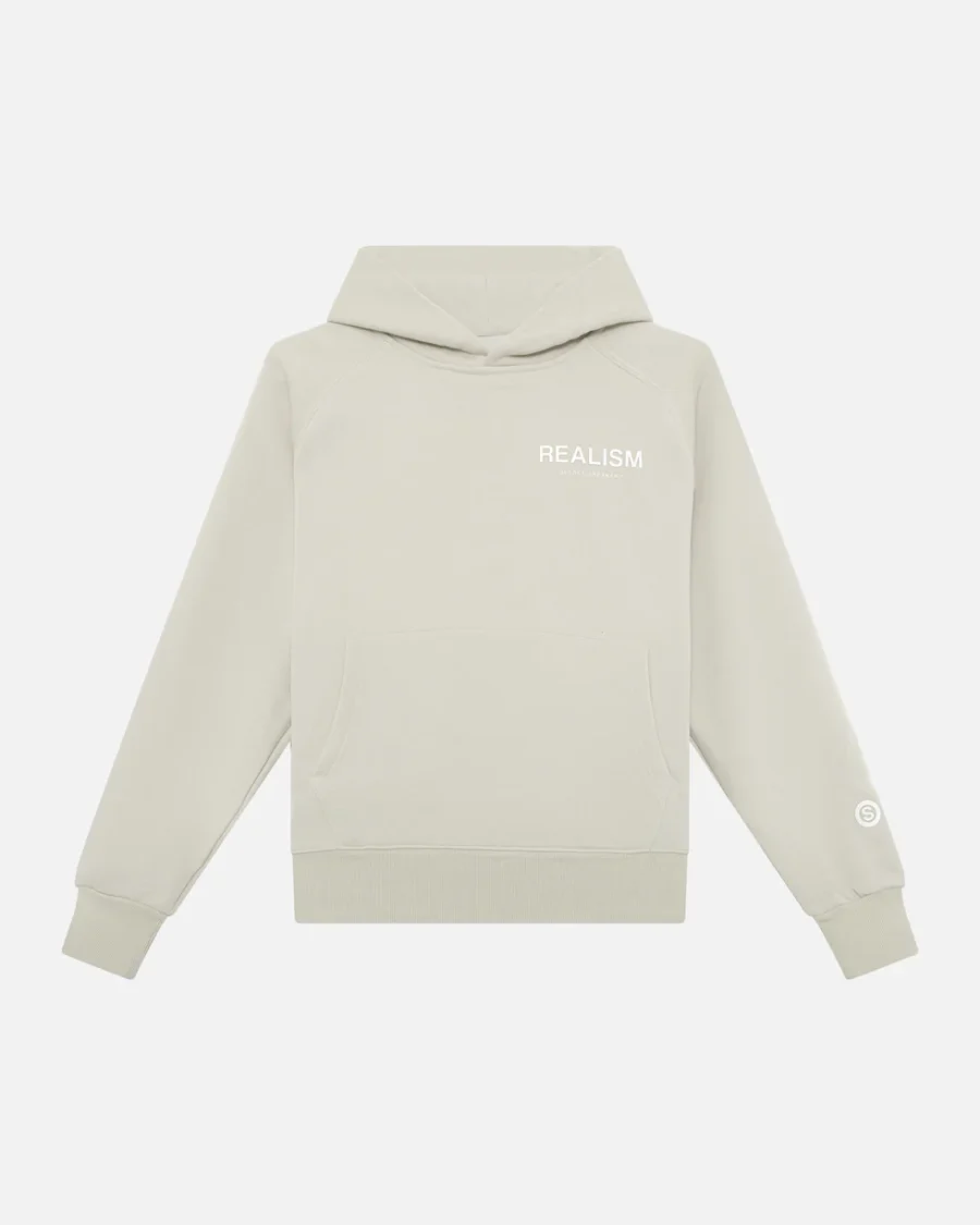 SSS REALISM BACK LOGO WHEAT HOODIEs