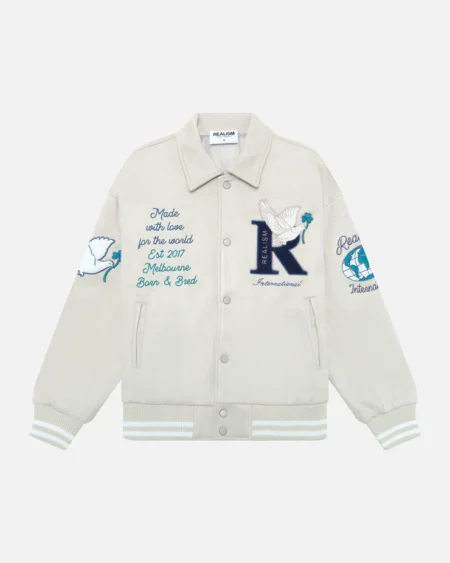 REALISM WORLDWIDE COACHES JACKET WHEATs