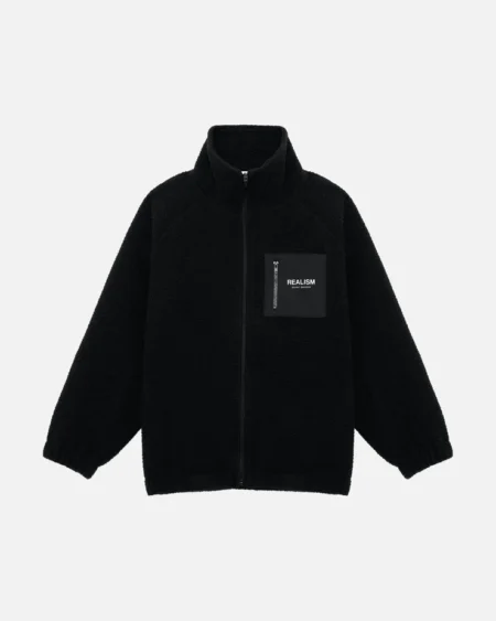REALISM STRIDE SHERPA JACKET BLACKs
