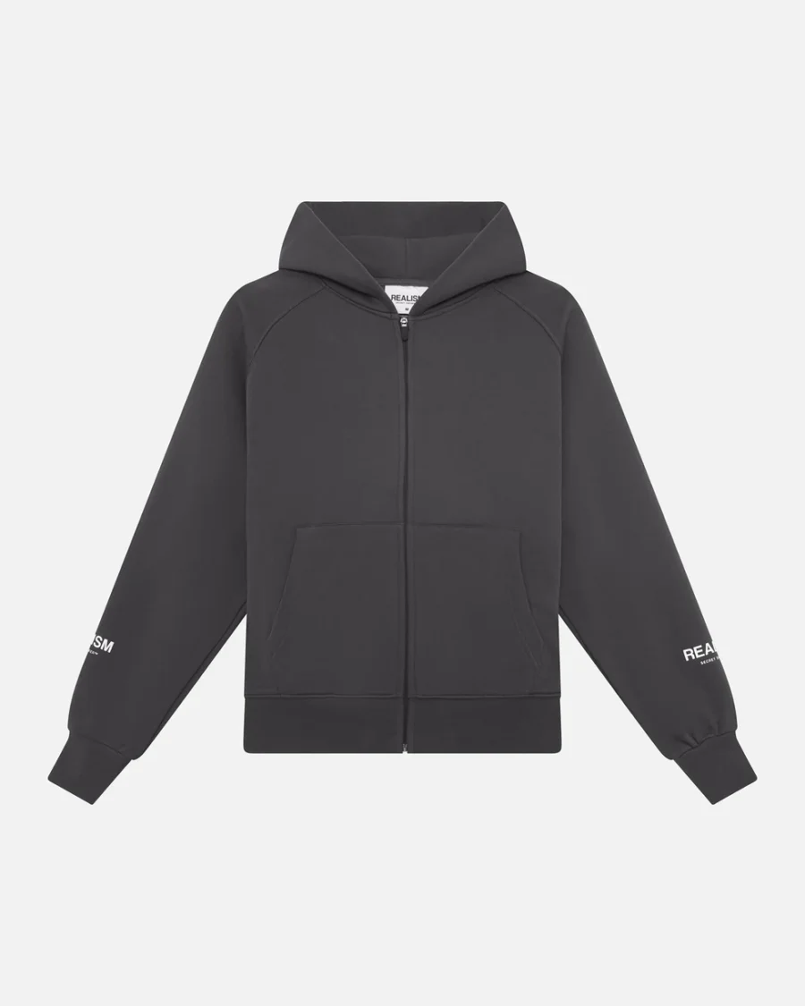 SSS REALISM VISION ZIP GRAPHITE HOODIEs