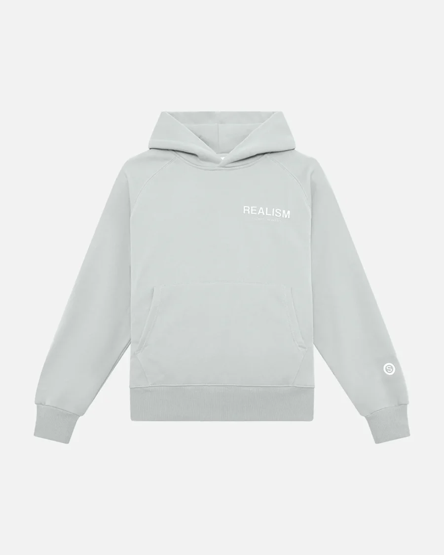 SSS REALISM BACK LOGO SLATE HOODIE SUBs