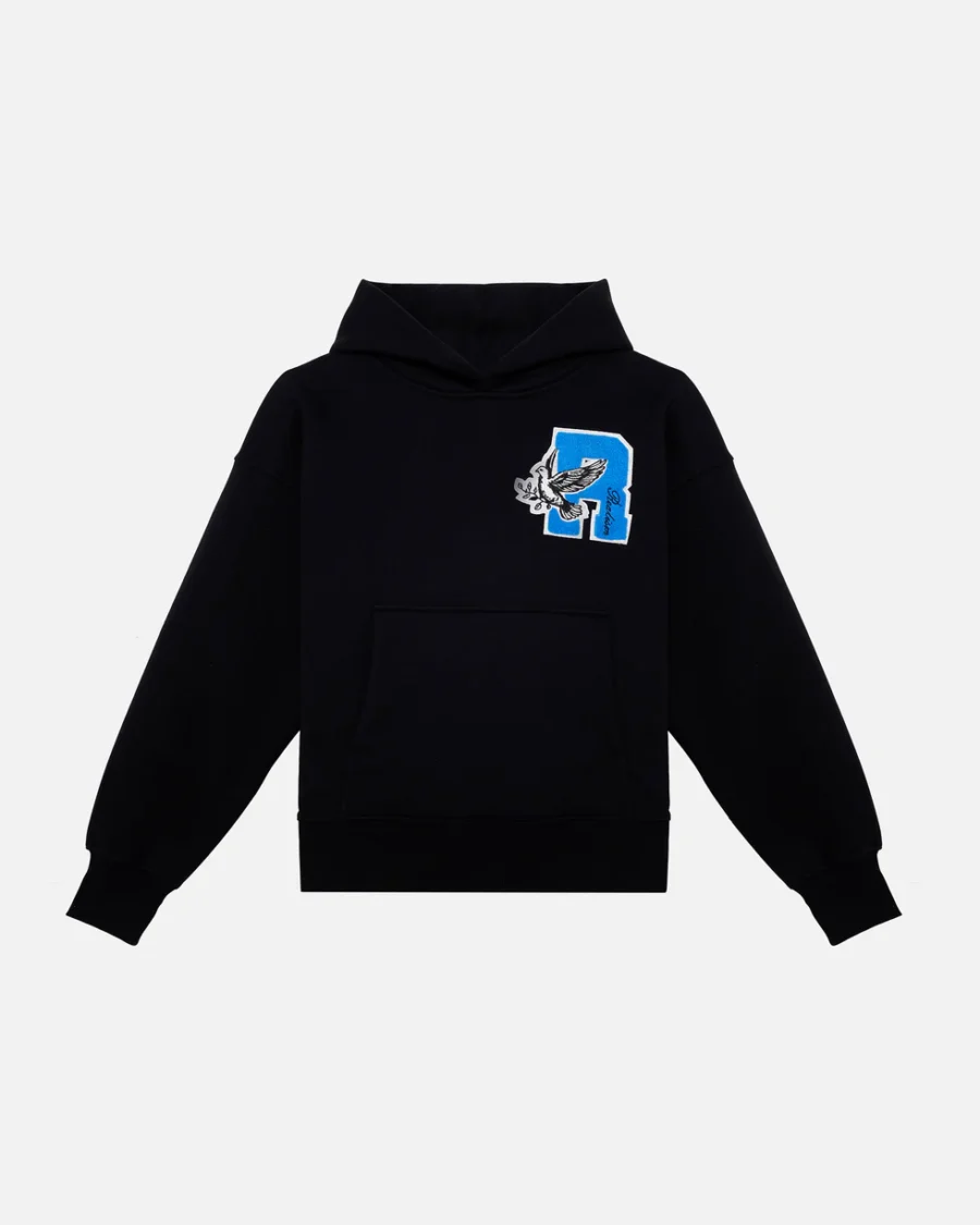 SSS REALISM COLLEGE TEAM BLACK HOODIEs