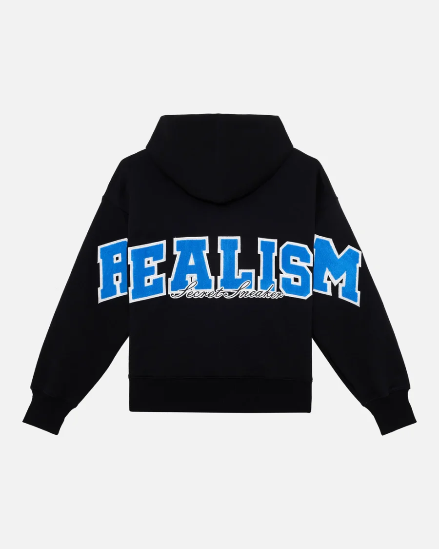 SSS REALISM COLLEGE TEAM BLACK HOODIEs - Image 2