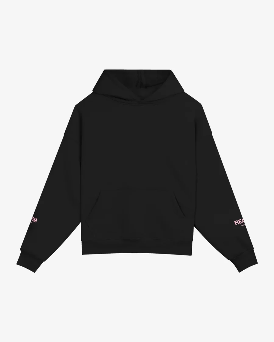 SSS REALISM COURT BOXY MIDNIGHT PEACH HOODIEs