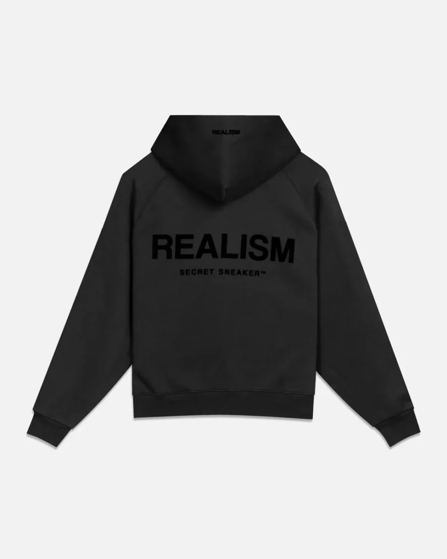 SSS REALISM BACK LOGO OBSIDIAN HOODIEs - Image 2