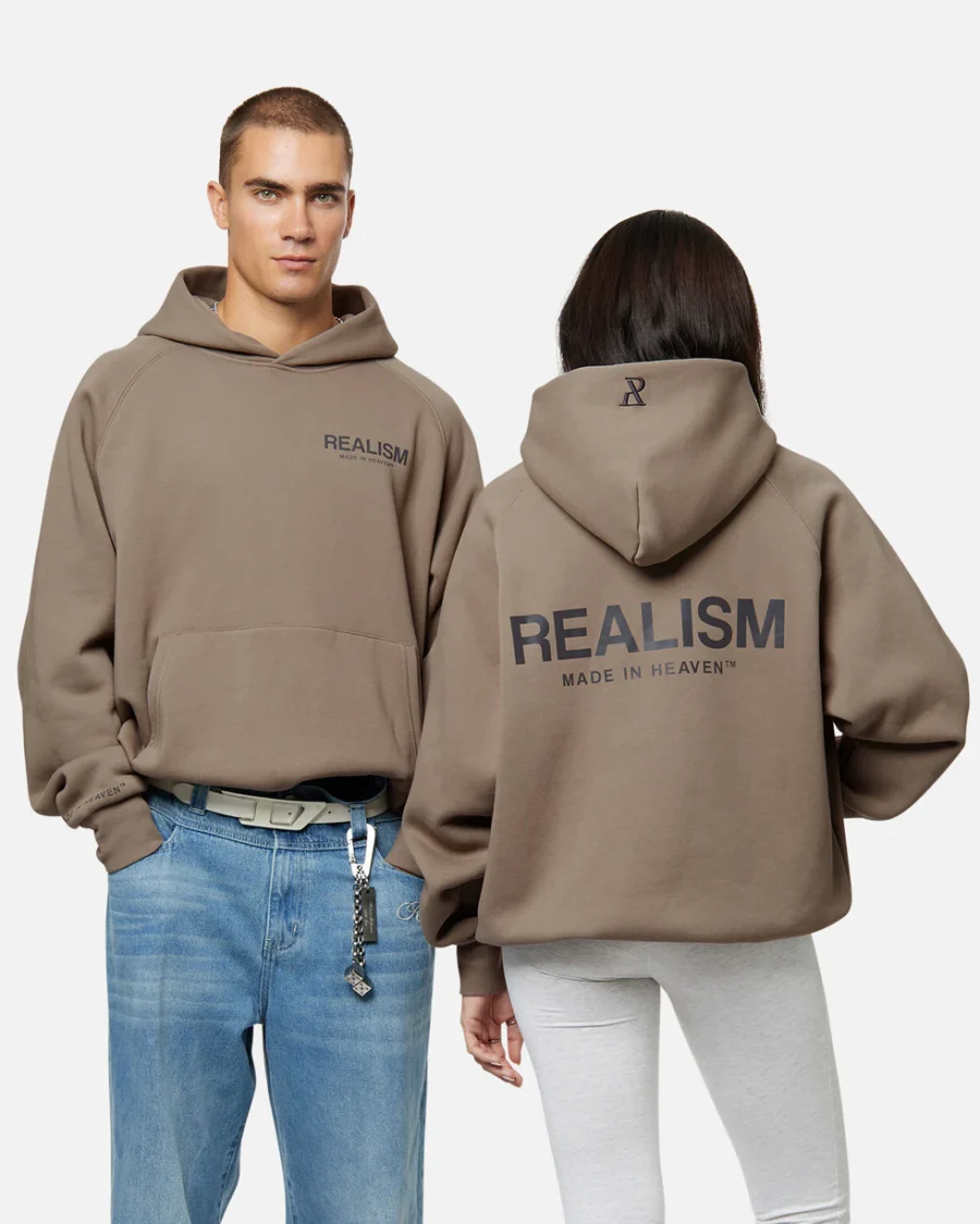 SSS REALISM HEAVEN LOGO REFLECTIVE CEMENT HOODIEs - Image 3