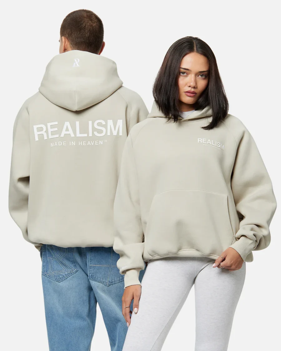 SSS REALISM HEAVEN LOGO WHEAT HOODIEs - Image 3