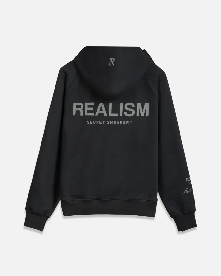SSS REALISM RADIANT ZIP BLACK HOODIEs - Image 2