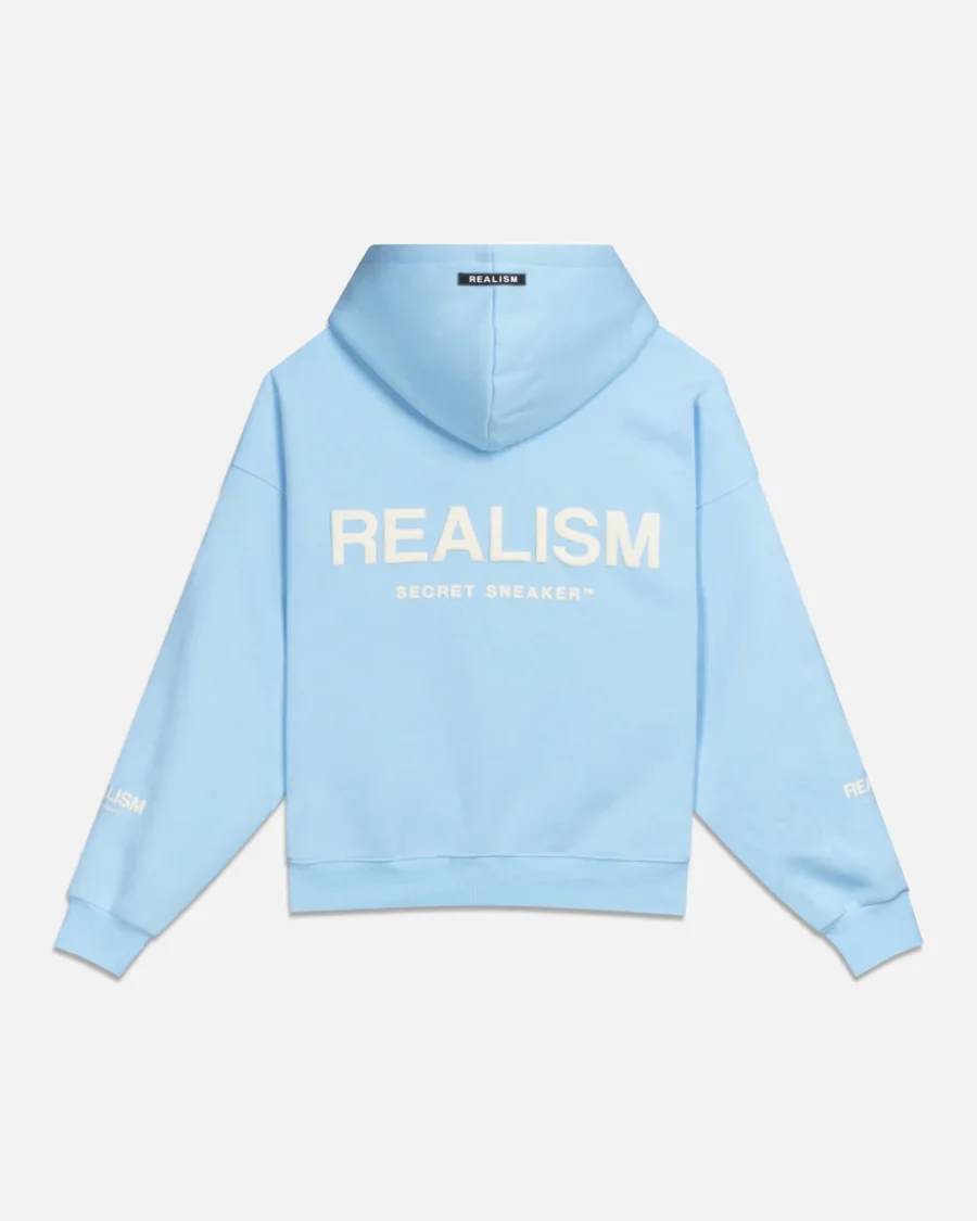SSS REALISM COURT BOXY SKY BLUE HOODIEs - Image 2