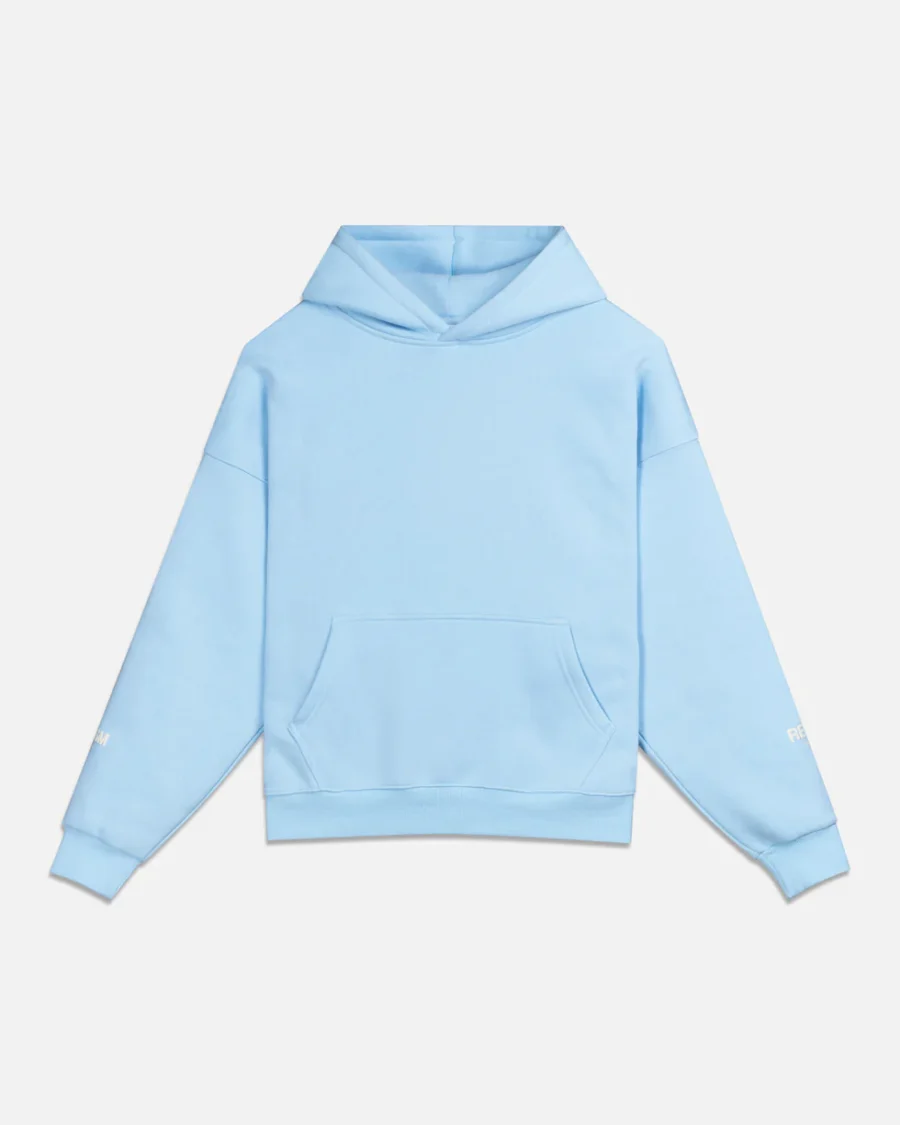 SSS REALISM COURT BOXY SKY BLUE HOODIEs