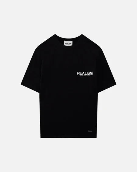 SSS REALISM HEAVEN LOGO TEE JET BLACK